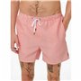 Maillot de bain homme Only & Sons Onsted Stripe Seersucker Rose