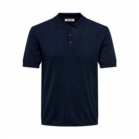 Polo à manches courtes homme Only & Sons Onswyler Life Reg 14 Ss Knit Stormy