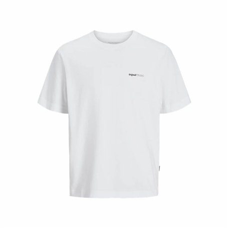 T-shirt à manches courtes homme Jack & Jones Jorvarenna Painted Blanc