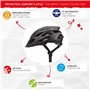 Casque Vélo VTT et VTC Adulte Jeunesse Unisexe Casque de Cyclisme de Réglable de Sport pour BMX Skate Scooter Patines Conçu pour