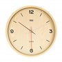 Teesa Horloge Murale Analogique Universel 30 cm TSA0048 Brun Clair