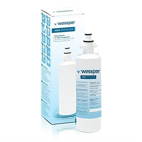 Wessper® Remplacement de Filtre d'eau de Réfrigérateur pour Beko 9256712 4394650100 SBS4K Blomberg KFD9952PXD IWD1004ET KFD9952P