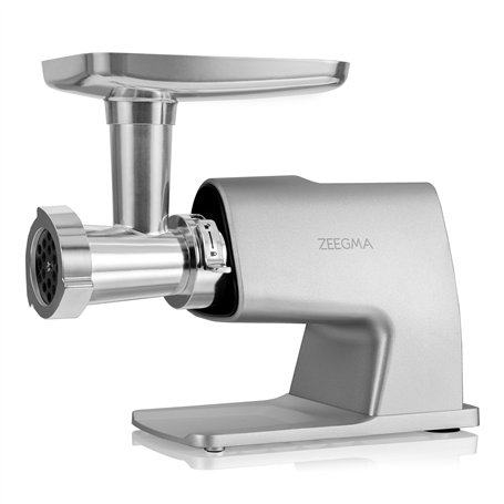 ZEEGMA MOLEN MASTER Hachoir à Viande Électrique Puissance 2500 W 3 Disques en Acier Inoxydable Hachoir à Saucisses Broyeur