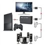 Retoo Convertisseur PS2 vers HDMI avec Audio 3,5 mm, Sortie pour Moniteur HDTV, convertisseur de Signal pour PS2, Adaptateur vid