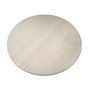 Planche à découper ronde en bois coupe pizza bois double face 15 cm
