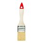 M7 Lot de 4 Brosses 3 Plates 1 Ronde 0" 3/4" 1.5" 4 "Série 02 pour Travaux de Peinture avec Peintures et Vernis Couverture Unifo