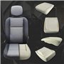 CHROMEMASTER Compatible avec Fiat Scudo 2007-2016 ; Mousse pour Le Siège Auto, Mousse de Siège pour l'assise, Coussin de Siège ;