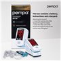 PEMPA Oxymetre de Doigt Professionnel pour Bebe Enfant et Adulte | 2in1 Oxymètre de pouls - Appareil pour Mesure Taux Oxygene et