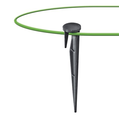 GARDENIX® WirePEG Lot de 100 Piquets de fixation pour câble périphérique pour tondeuses à gazon robotisées compatibles avec Gard