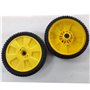 72-115 Roues de tondeuse à gazon pour John Deere 12SB 14SB 14SE 14PB JE75 JX75 AM115138 M111151 Roues de 8 pouces (lot de 2)