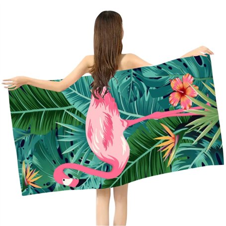 JXBBAAC Flaamiingo Serviette Plage