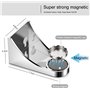 Gancon Acier Inoxydable de récipient adhésif d'évier de Porte-Savon magnétique Pratique pour la Salle de Bains
