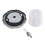 Cancanle Bouchon de Réservoir à Carburant Filtre à Réservoir à Carburant Kit Filtre à Joint pour Honda GX270 GX340 GX390 Moteur