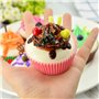 MINGSTORE Réaliste Artificiel Faux gâteau Cupcake modèle Tasse Affichage Photographie Accessoires Artisanat décoration de la Mai