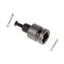 BIlinli Adaptateur de mandrin de 1/2" pour Percussion, Conversion 1/2-20UNF avec 1 vis à vis