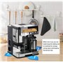 Tapis Coulissant pour Machine à Café, Tapis Glissement Accessoires Compatible avec Ninja Machine à Café ES501EU ES601EU ES701EU 