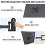 Support Mural pour Orientable Inclinable Téléviseurs de 10" à 26"