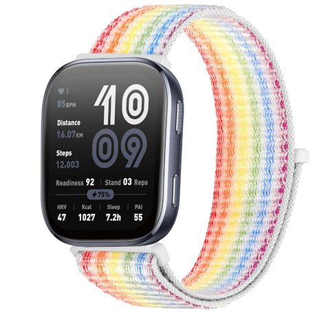 GIOPUEY Nylon Bracelet Compatible avec Amazfit Bip 6