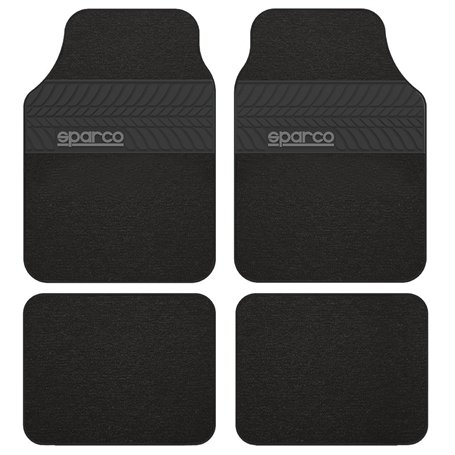 Sparco spc1909bk Set Tapis
