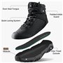 FREE SOLDIER pour Homme Mid Haute durabilité Lacets Bottes Durable Imperméable Armée Combat Chaussures Respirant Tactique de Ran