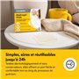 Medela Compresses hydrogel réutilisables, soulagement et rafraîchissement instantané pour mamelons douloureux ou crevassés, cous