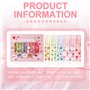 6pcs Roll-On Lip Gloss Set, Gloss à Lèvres Aromatisé Aux Fruits, Maquillage Brillant Pour Les Enfants Et Les Adolescents, Non To