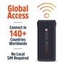 SIMO Solis Go 4G Mobile Hotspot WiFi Power Bank avec câbles intégrés pour voyager dans plus de 140 pays, sans carte SIM ni contr