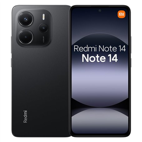 XIAOMI Redmi Note 14 4G Smartphone European Version Black 8+256G with Charger and NFC