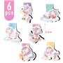 6Pcs Marque Page Magnétique Signet Licornes Bookmark Animaux Cadeau Original Papeterie pour Enfant Enseignant Etudiant Lecteur