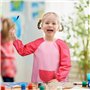 BETESSIN Tablier Peinture Enfant Blouse Manches Longues Imperméable avec Poche pour l'École Activités Peinture Cuisine Nourrissa