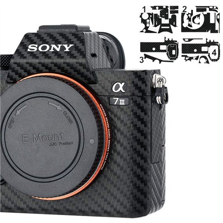 KIWIFOTOS Autocollant de Protection Anti-Rayures pour Appareil Photo Sony A7 III A7R III A7III A7RIII - Anti-Rayures - sans Bull