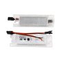 2pcs spécial de voiture plaque d'éclairage de plaque d'immatriculation de Canbus LED pour le logo Zafira B Astra H Corsa D, aucu