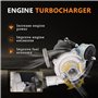 Bapmic Turbocompresseur avec kit de joints de rechange pour Opel Corsa C Agila A Combo 1.3 CDTI 1.3 DDiS Turbo
