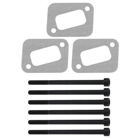 Create idea 3 sets Joints de Silencieux avec Boulons de Silencieux Compatible avec Husqvarna 340/345/ 346XP/ 350/351 Modèles de