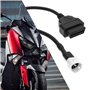 Create idea Câble de Diagnostic de Moto Câble de Diagnostic à 3 Broches Câble de Diagnostic Compatible avec Yamaha X-Max N-Max C