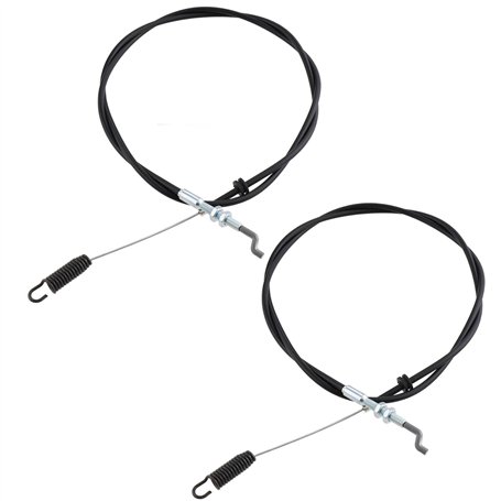 Create idea Lot de 2pcs Câbles d'entraînement d'embrayage Câble de Traction Remplacement 81001143 1136-0722-01 Compatible avec C