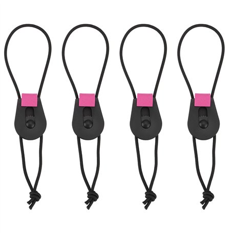 Create idea 4pc Sangles De Pêche De 18 cm Cordes élastiques pour Canne à Pêche Sangles d'emballage De Canne à Pêche Sangles De C