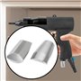 Create idea Lot de 6 Mâchoires de Rivetage 13,1 X 7,7 Mm pour Pistolet à Riveter Pneumatique Accessoires pour Outils électriques