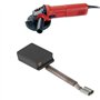 The Lord of the Tools 2 Paires de Balais de Charbon 5 X 10 X 16 Mm Compatible avec Hilti DC 125S Et DCG 500S