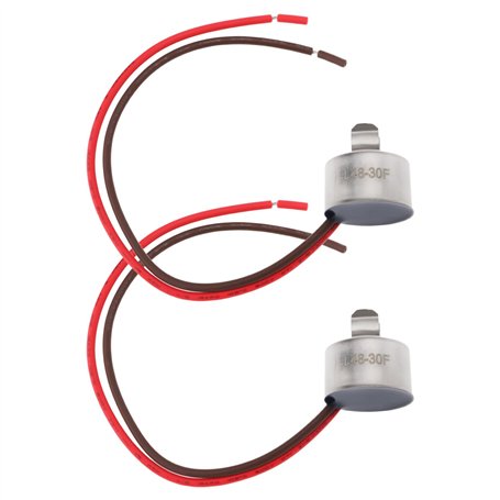 The Lord of the Tools Thermostat de Dégivrage Bimétallique pour Réfrigérateur 4387503 2149641 Compatible avec Whirlpool WP438750