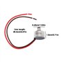 The Lord of the Tools Thermostat de Dégivrage Bimétallique pour Réfrigérateur 4387503 2149641 Compatible avec Whirlpool WP438750