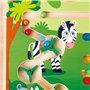 Hape Circuit Billes Aimantées Enfant dès 2 ans - Labyrinthe Bois Animaux de la Jungle - Motricité Fine, Coordination Oeil-Main, 
