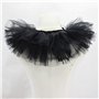 Kdjsic Femmes Victorien à Volants Maille Faux col châle rétro Couches Tulle détachable Cou Volant décoratif Clown Cosplay Tour d
