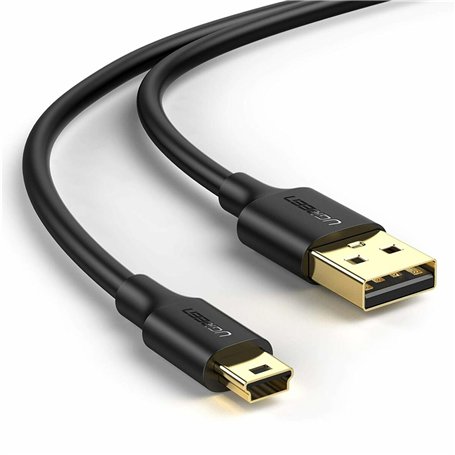 Câble USB 2.0 A vers Mini USB B Ugreen 30472 Noir
