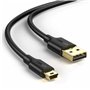 Câble USB 2.0 A vers Mini USB B Ugreen 30472 Noir