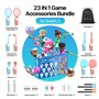 DUX DUCIS 23 en 1 Kit d’accessoires de Sport pour Nintendo Switch 2 2025, Enfants et Family Party Pack jeux de sport pour Switch