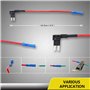 Recoil 10 Pack 12V voiture Add-a-Circuit fusible Tap adaptateur ATO ATC lame porte-fusible avec 10pcs 20A fusibles (FT4-10)