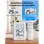 Thermometre Hygrometre avec Capteur(IPX4)