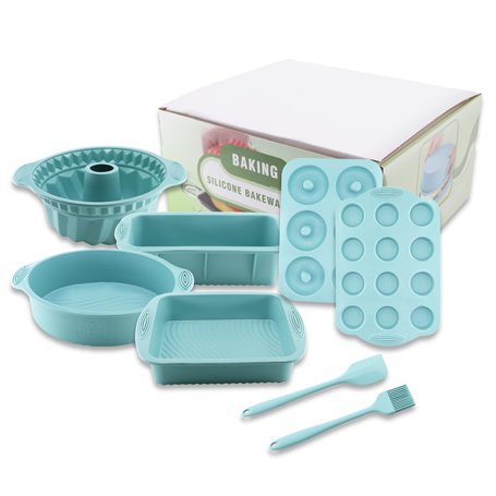 TOKSEO 8 en 1 Moule Gâteau Silicone Antiadhésif