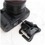 Be In Your Mind 2pcs Caméra Taille Ceinture Support Caméra en Métal Ceinture Clip Chargement Rapide pour Appareil Photo Reflex N